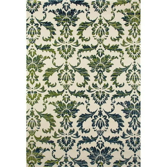 Art Carpet 841864110180 2 x 4 ft. Bastille Collection Victorian Woven Area Rug, Cream