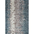 thumbnail image 1 of Art Carpet 841864116861 5 x 8 ft. Titanium Collection Mosaic Woven Area Rug, Aqua, 1 of 3