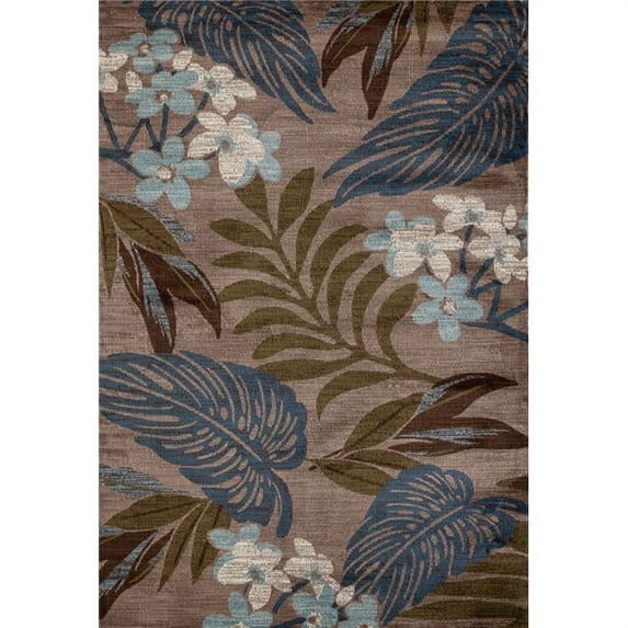 Art Carpet 841864131147 7 x 9 ft. Palm Coast Collection Tranquil Woven Area Rug, Beige