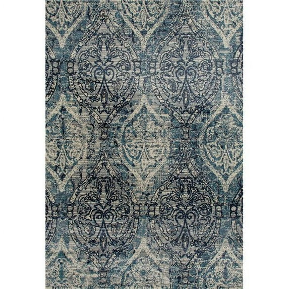 Art Carpet Karelia Elizabeth Steel Blue, Linen, Gray 9'2" x 12'6" Rug