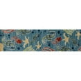 thumbnail image 1 of Art Carpet Seaport Deep Sea Indoor/Outdoor Area Rug, 1 of 1