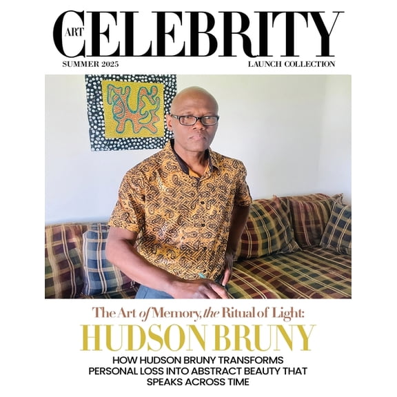 Art Celebrity Launch Collection Summer 2025 - Hudson Bruny: How Hudson Bruny Transforms Personal Loss into Abstract Beau, (Paperback)