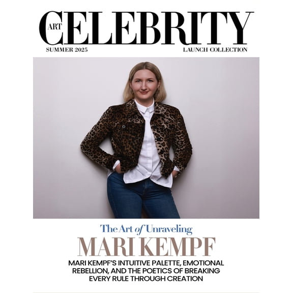 Art Celebrity Launch Collection Summer 2025 - Mari Kempf: Mari Kempf's Intuitive Palette, Emotional Rebellion, and the P, (Paperback)