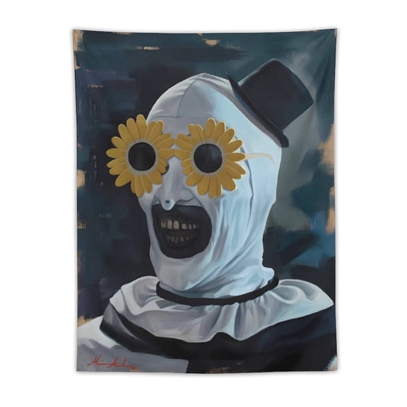 Art The Clown Tapestry Bedroom Indie Vertical Tapestry Wall Hanging for Living Room Dorm 4 Sizes to Meet A Variety of Bedroom Decorating Needs Home New Favorites 40"x60"