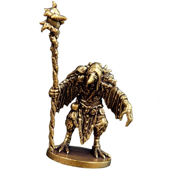 Art Copper Wizard Statue Unique Figurine For Festive Decorations And Gifts by ZAXLVG