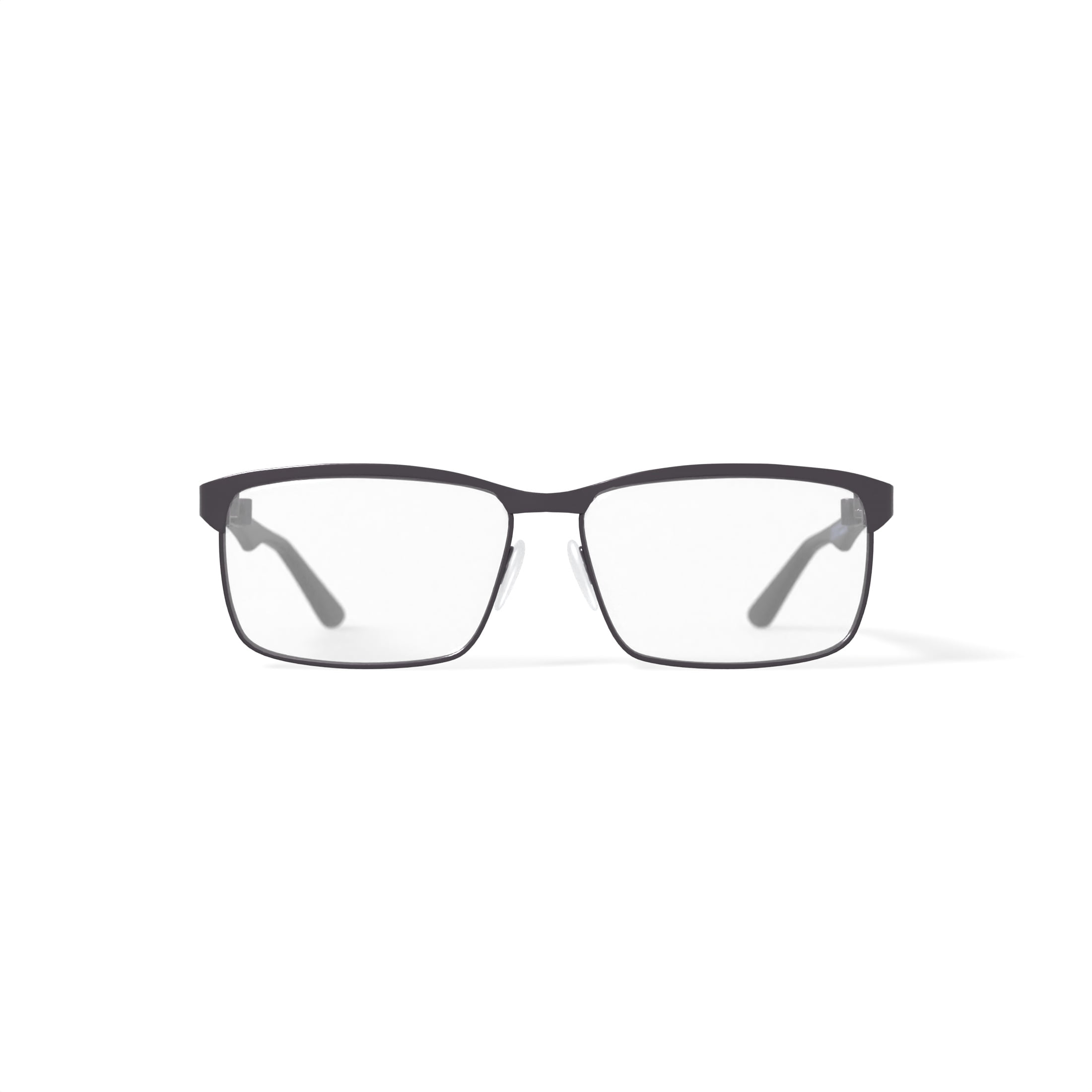 Art-Craft Optical 451 AM Prescription Safety Glasses, Pewter/Silver, OSHA Compliant ANSI Z87.1