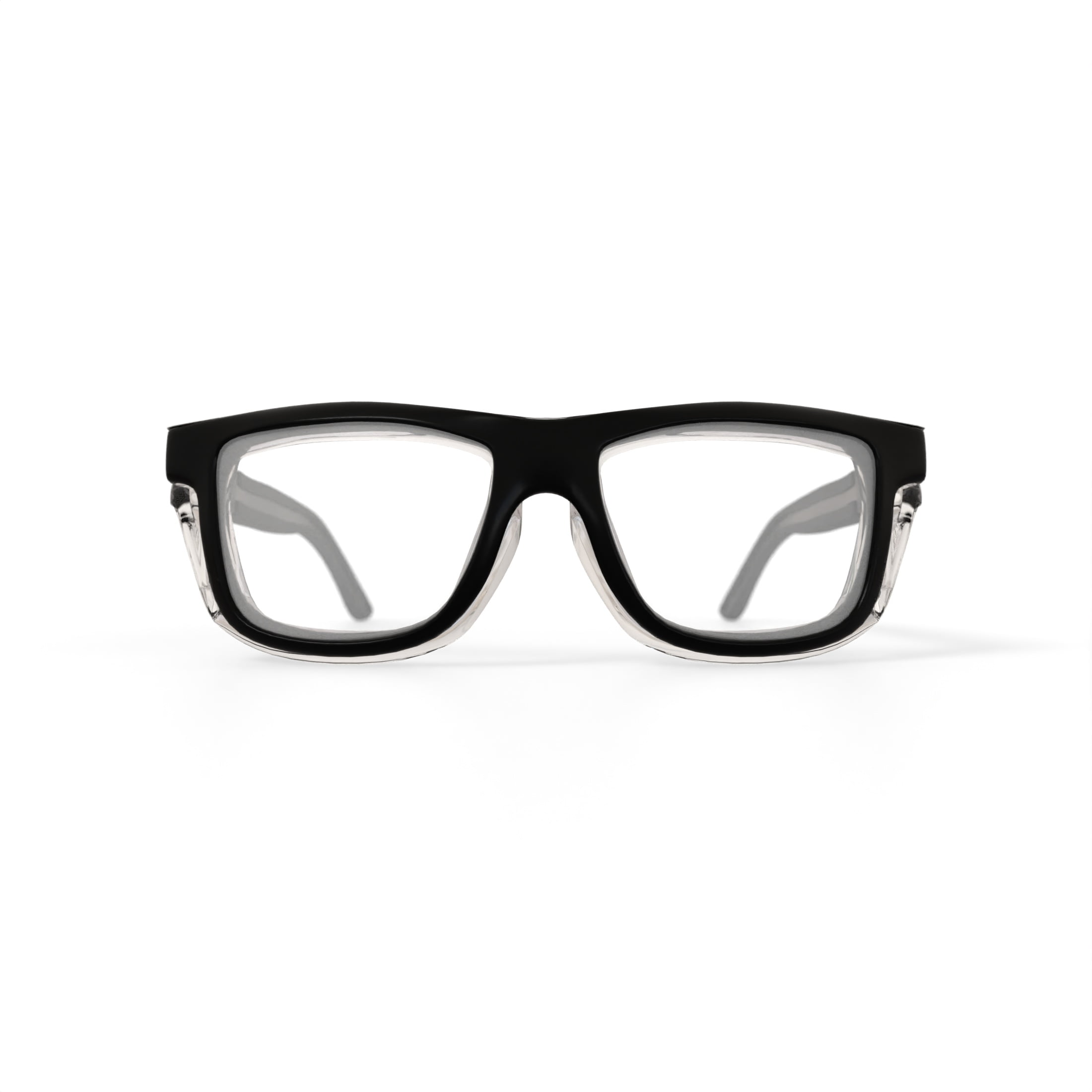 Art-Craft Optical 974 Prescription Safety Glasses, Black Frame, OSHA Compliant ANSI Z87.1