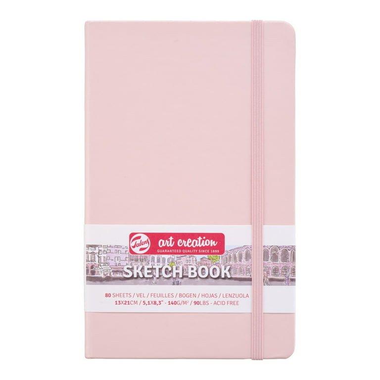 Talens Art Creation Sketchbook Pastel Pink 21 x 30 cm, 140 gr, 80 pages -  8712079451660
