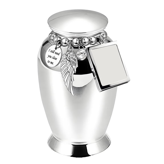 Art Cremation Jar for Ashes Small Size Casket Secure and Graceful Family Commemorative Ashes Urn
