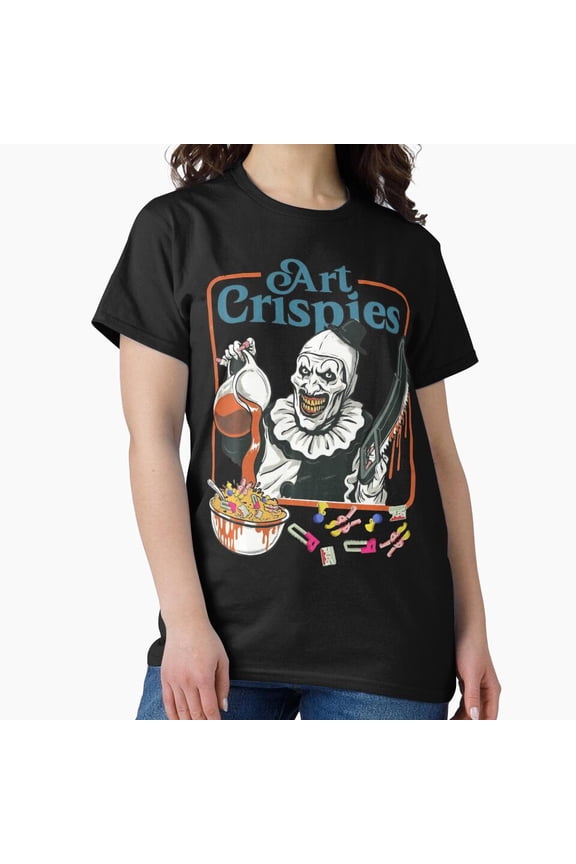 Art Crispies Horror Creepy Circus Scary Clown Halloween G6765, for Unisex – Up to 5XL