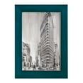 thumbnail image 1 of Art Deco Cityscape II -Framed Print w/glass-Ocean Blue, 1 of 8
