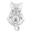 thumbnail image 1 of Art Deco Designer 925 Sterling Silver Valentines Day Gifts Pendant Jewelry, 1 of 2