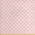 thumbnail image 1 of Ambesonne Art Deco Fabric by the Yard Upholstery, Fish Scale Damask Flowers, 10 Yards, Pale Pink and White, 1 of 4