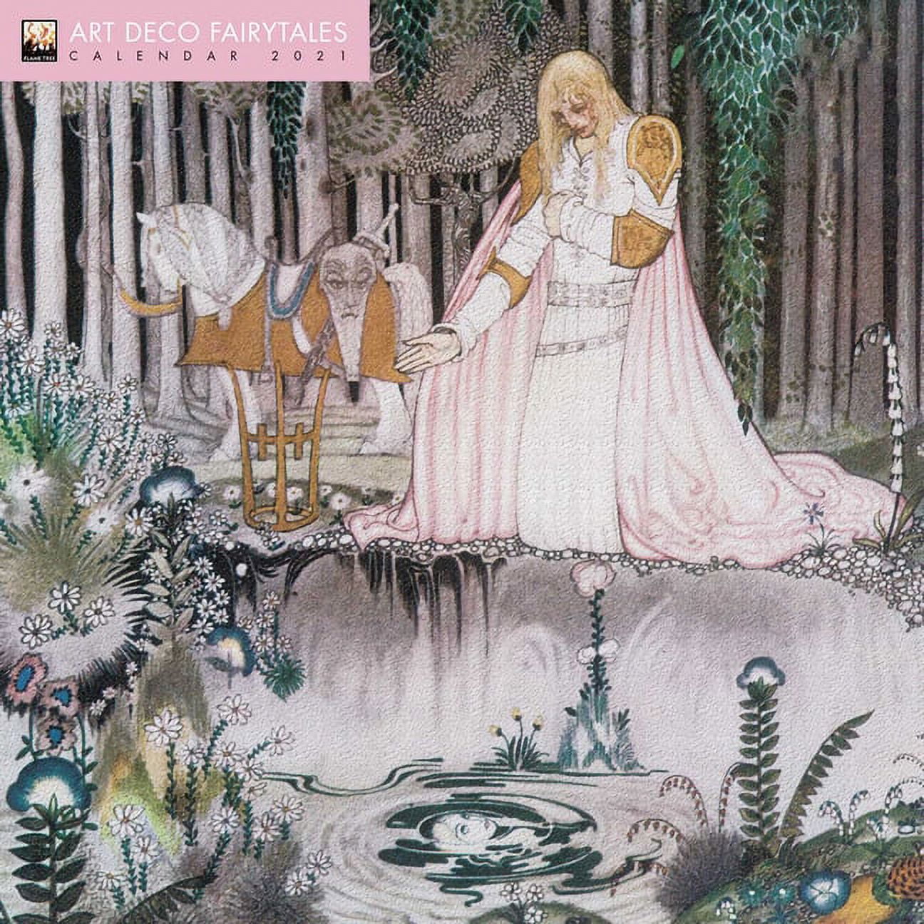 Art Deco Fairytales Wall Calendar 2021 (Art Calendar) (Calendar