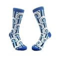 thumbnail image 1 of Art Deco Patterned Socks from the Sock Panda Size: Size 10-13 (Adult Large), 1 of 1
