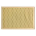 thumbnail image 1 of Art Deco Wall Art with Frame, Geometrical Theme Abstract Concentric Half Circles in Rainbow Style, Printed Fabric Poster for Bathroom Living Room, 35" x 23", Pale Coffee and Champagne, by Ambesonne, 1 of 2