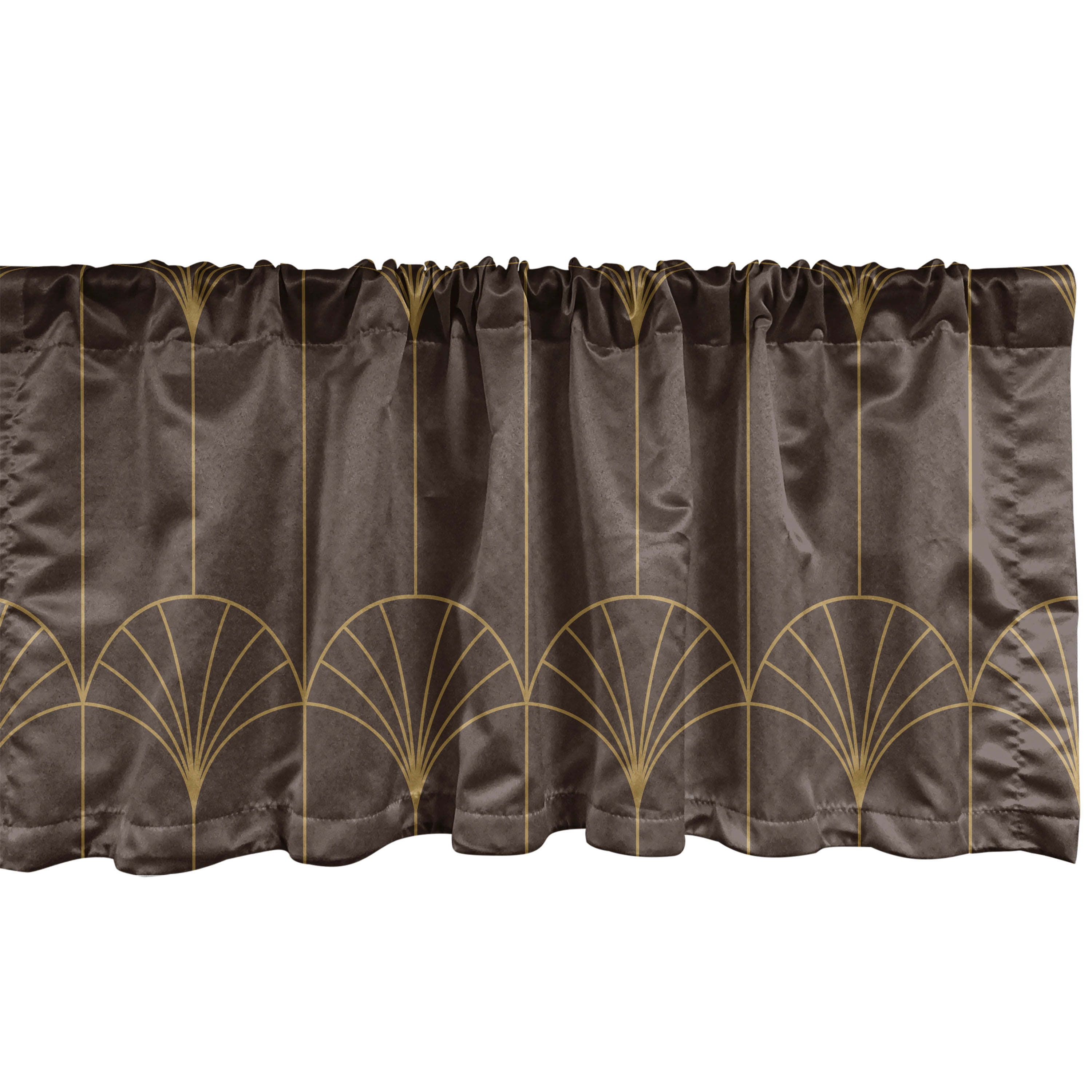 Art Deco Window Valance, Simple Lines Lattice Art Nouveau Style Vintage ...