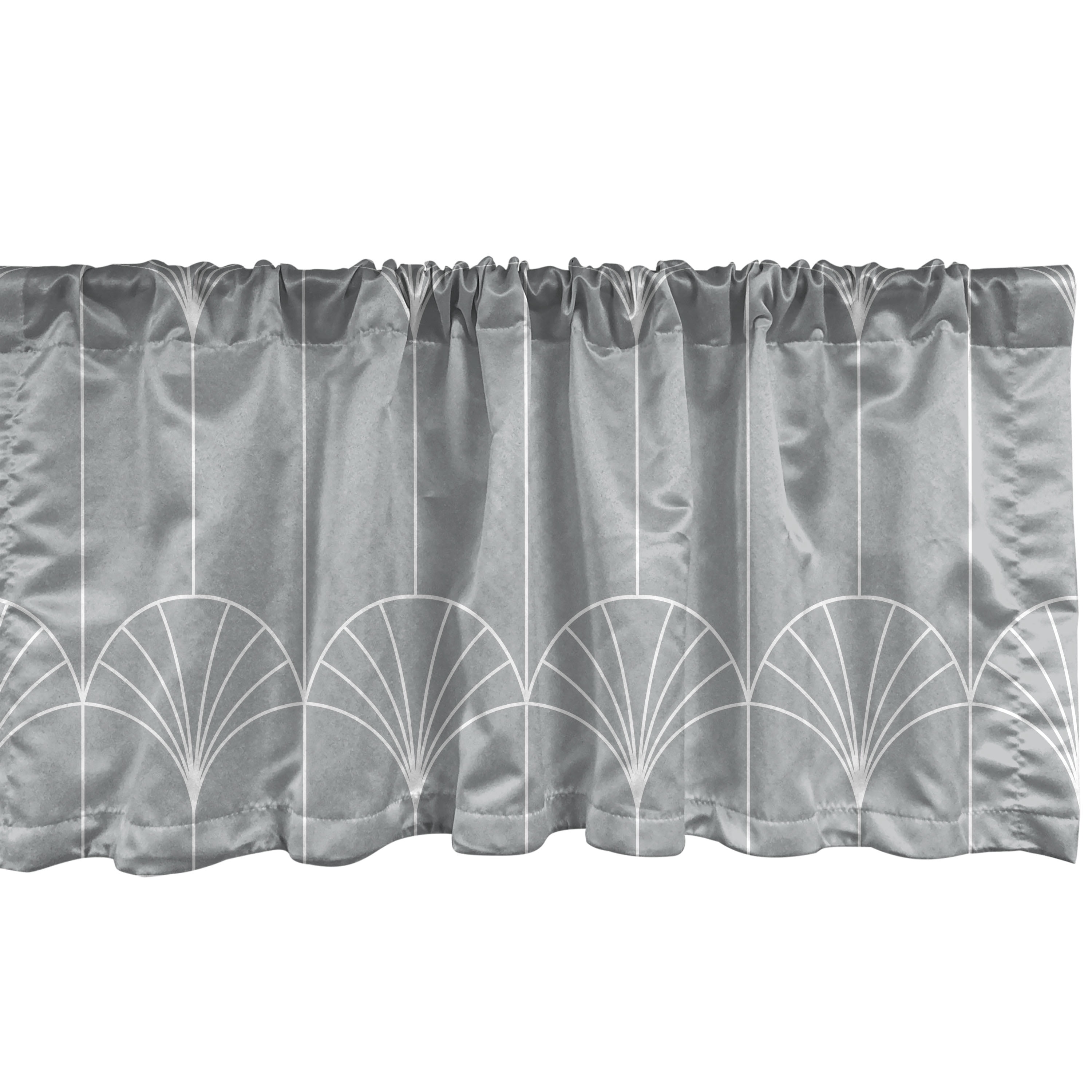 Art Deco Window Valance, Simple Lines Lattice Art Nouveau Style Vintage ...