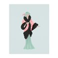 thumbnail image 1 of Art Deco lady in a fur coat - Illustration Art Deco Fashion Vintage Minimalist Geometric Pattern Modern Art Unframed Wall Art Print 30 x 40 inches, 1 of 13