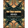 thumbnail image 1 of Art Deco mønstre Malebog Unikke designs inspireret af 1920'ernes glamour: En kilde til endeløs kreativitet og afslapning, (Hardcover), 1 of 1