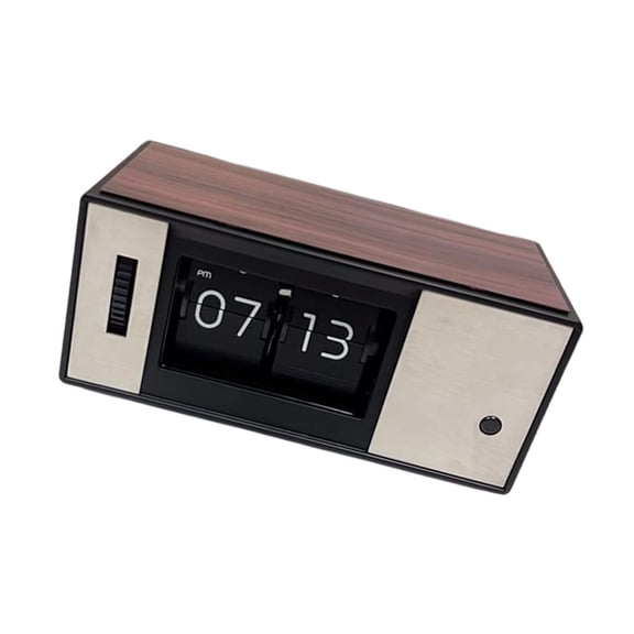 Art Decoration Toss Clock With Automatic LED Lighting AM/PM Display Easy Battery Installation Metal Plastic Building