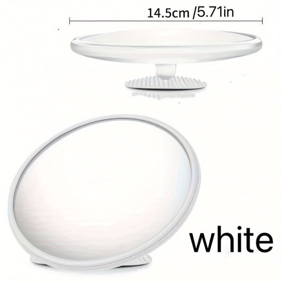 Art Decorative Round Wall Hanging Mirror, Plastic Frame, Full-Length Horizontal Positioning, No Electricity Needed, Suitable for Living Room and Bedroom Decoration Hanging Ornament
