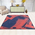 thumbnail image 1 of Art Design Patterns 63''x48'' Plush Memory Foam Bath Mat, Soft, Absorbent, Non Slip, Durable, 1 of 7