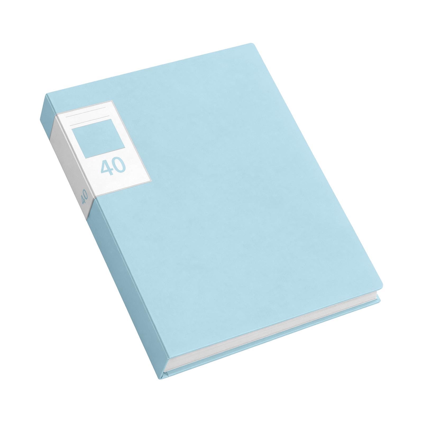 Art Display Folder, Transparent Sheet Organizer Binder, Plastic ...