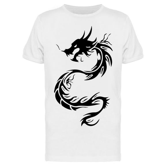 Art Dragon Tattoo T-Shirt Men -Image by Shutterstock, Male 3X-Large
