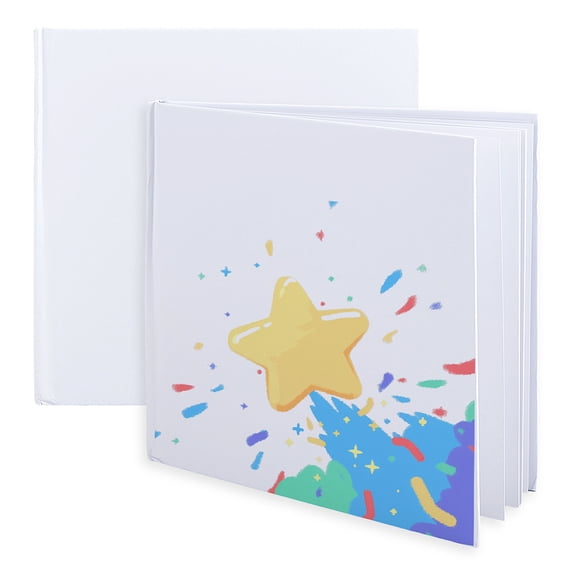 Art Drawing Sketch Book Blank Notebook Square 182x187x6.5mm diy