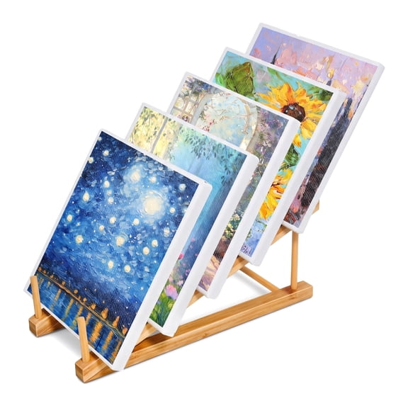 Art Drying Rack for Classroom Small Art Drying Rack, Art Storage Rack,5 Layers Paint Display Rack Storage Stand for Canvas Boards, for Painting Canvas