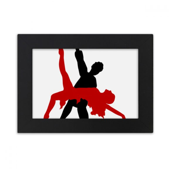 Art Duet Dance Social Dancing Desktop Photo Frame Ornaments Picture Art Painting