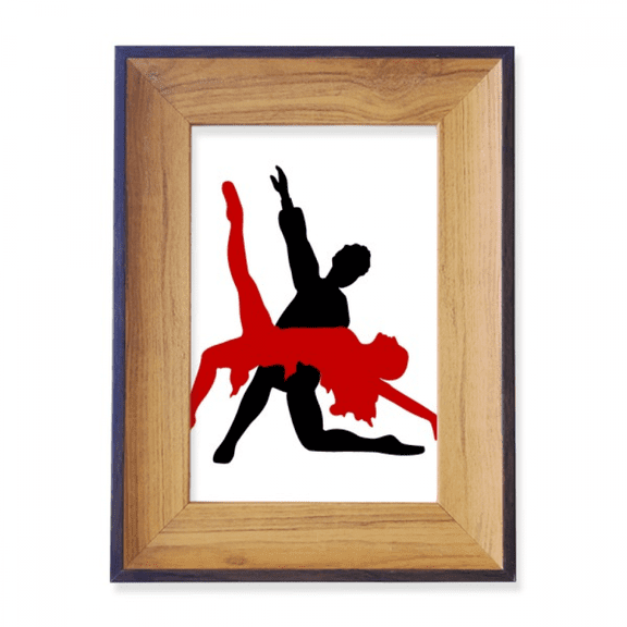 Art Duet Dance Social Dancing Photo Frame Exhibition Display Art Desktop Painting