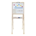 thumbnail image 1 of Art Easel, Adjustable Easel, Free Standing Easel, Wood Color 45*45cm, 1 of 21