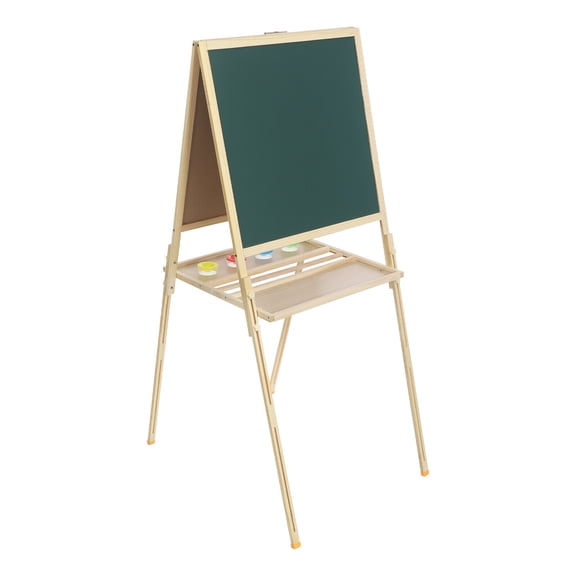 Art Easel, Easel for Kids, Adjustable Height with Magnetic Dark Green Board