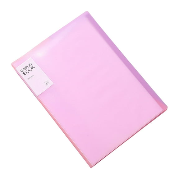 Art File Storage Book Polypropylene Sleeve Protector for Document Display