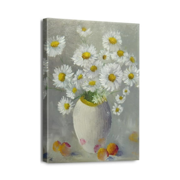Art Floral Bathroom Wall Décor: Versatile and Modern Wall Decorations for Bedroom and Kitchen, Size 12x16.