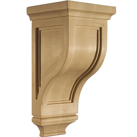 Art For Everyday ARCBL PN4 M Corbel Maple, 7.5 x 7.75 x 15.37
