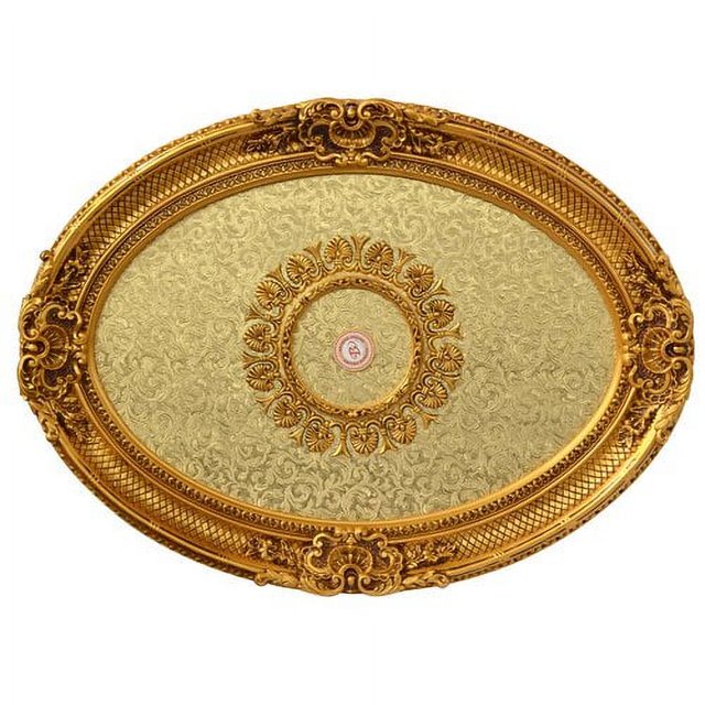 Art Frame Direct Rocaille Oval Chandelier Ceiling Medallion
