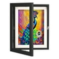 thumbnail image 1 of Art Frames Magnetic Front Open Changeable for Poster Paintings Artwork Photo Pictures, Black, 1 of 7