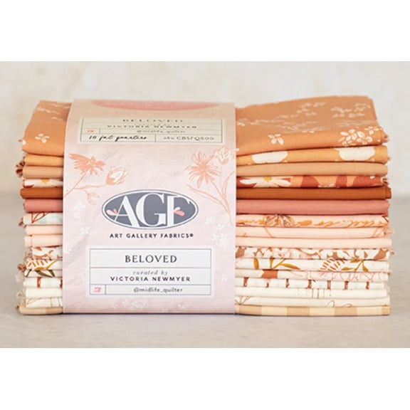 Art Gallery - Beloved Fat Quarter Bundle Curated by Victoria Newmyer 16 pcs
