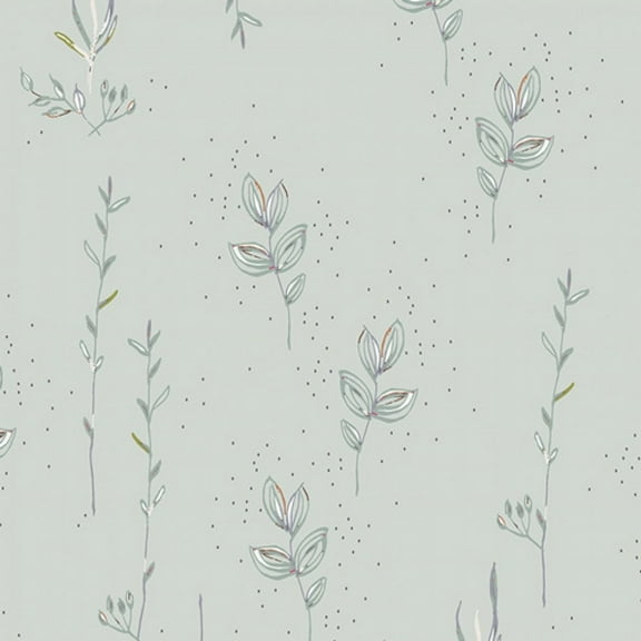 Art Gallery Fabrics Dollhouse 100% Cotton Poplin Fabric Meadow Field - per yard