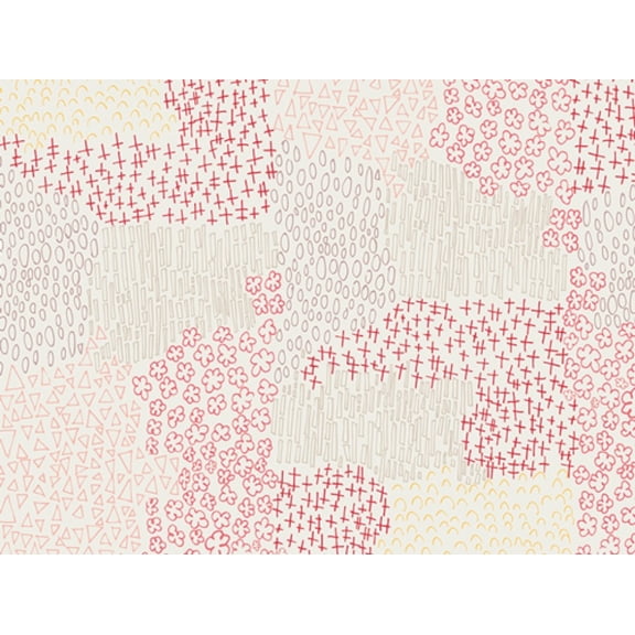 Art Gallery Fabrics Happy Home 100% Cotton Poplin Fabric Desert - per yard