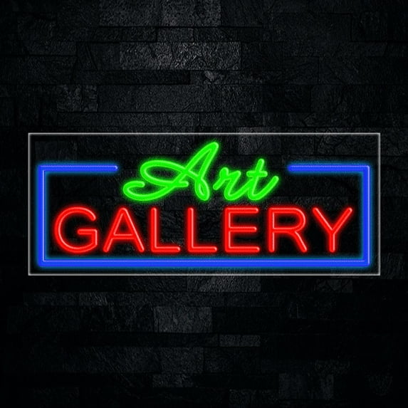 Art Gallery LED Neon Sign 30"L x 12"H #31351