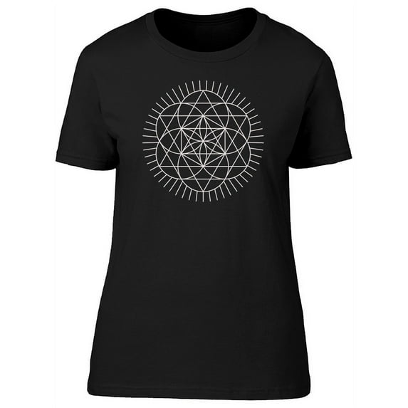 Art Geometric Shapes Tee Women's -Image by Shutterstock
