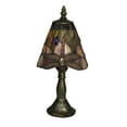 thumbnail image 1 of Art Glass Designs 12" Dacia Dragonfly Hand Rolled Glass Table lamp, 1 of 1