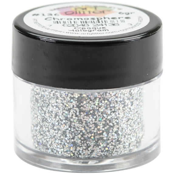 Art Glitter .008 Ultrafine Glitter .25oz-136 Chromosphere