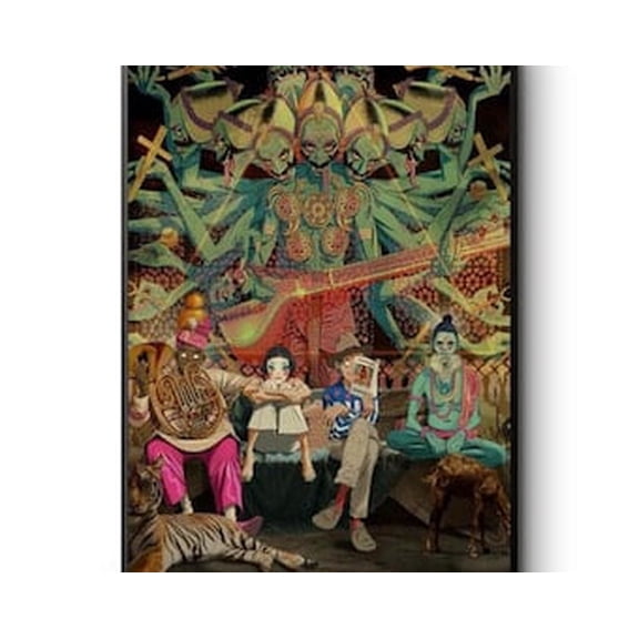 Art Gorillaz Poster The Mountain Album Cover Band 2025, UNFRAMED PAPER POSTER