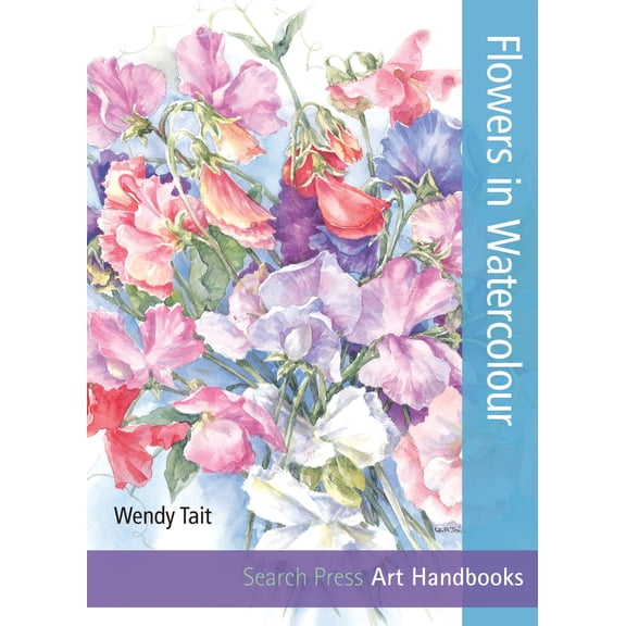 Pre-Owned Art Handbooks: Flowers in Watercolour