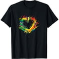 thumbnail image 1 of Art Heart Shape Art Lover Cool Design Funny Gift T-Shirt, 1 of 4